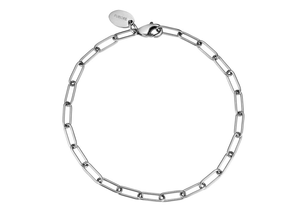 Furore FJ2328 Silverplated Stainless steel bracelet