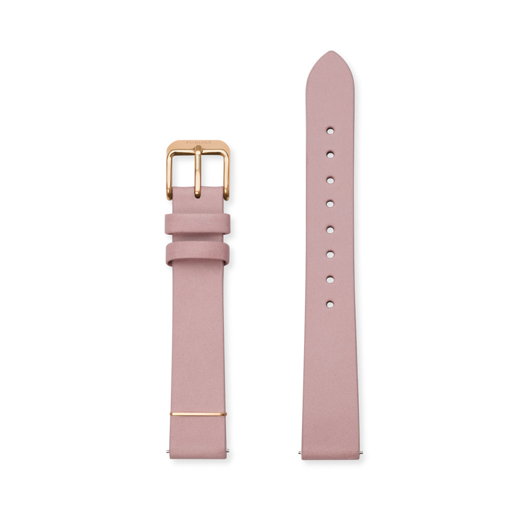 Furore FS 1603 Leather strap Pink - 16mm