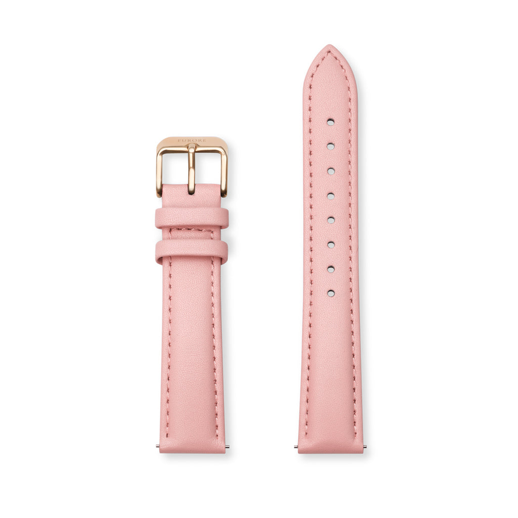Furore FS 1812 Leather strap Pink - 18mm