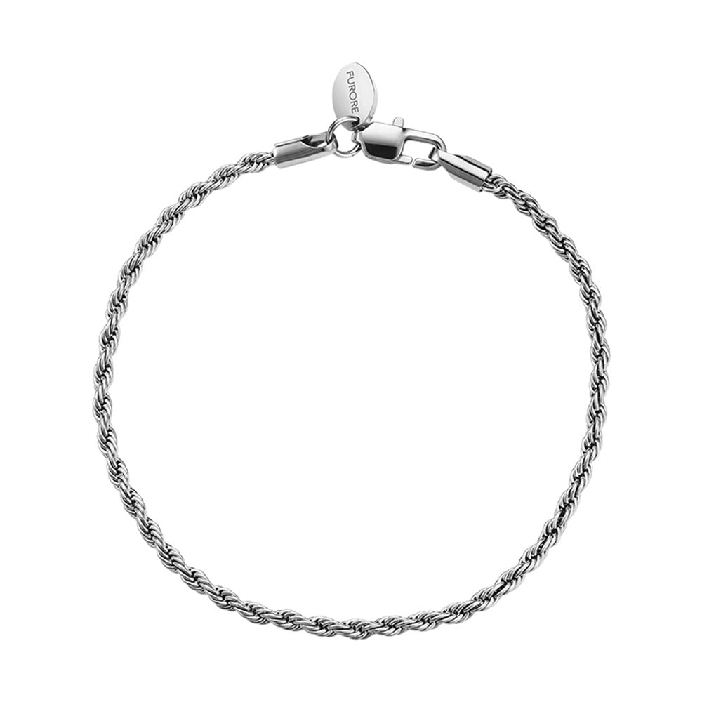 Furore FJ2313 Silverplated Stainless steel bracelet