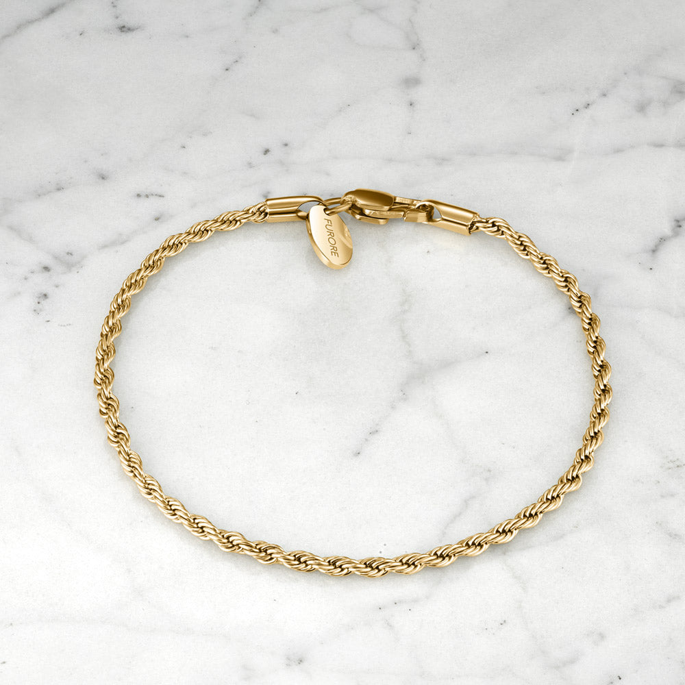 Furore FJ2314 Goldplated Stainless steel bracelet