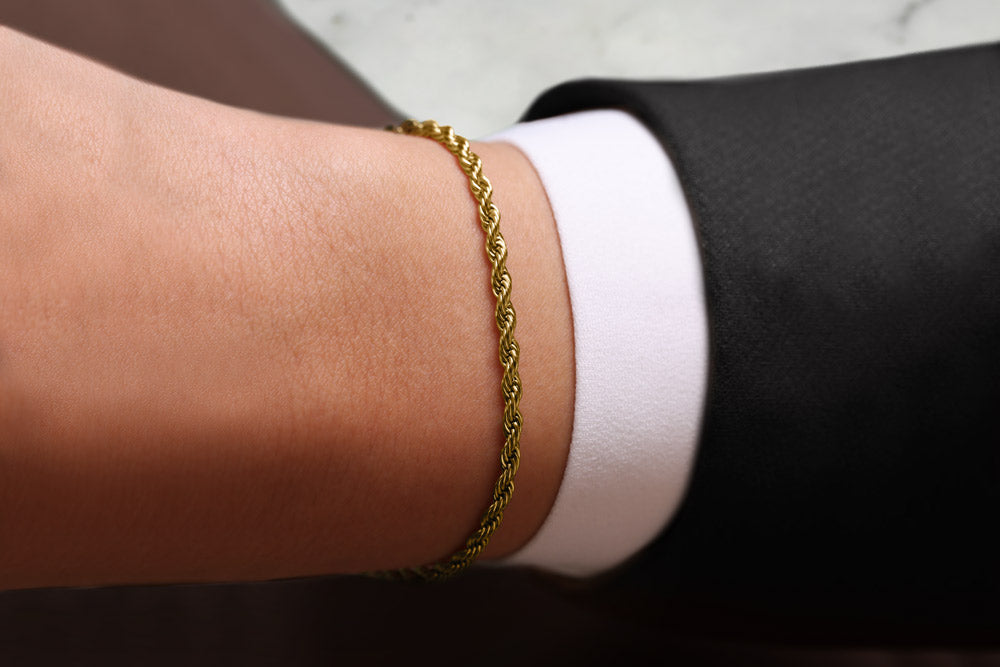 Furore FJ2314 Goldplated Stainless steel bracelet