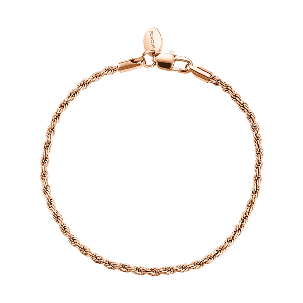 Furore FJ2315 Rose gold plated Stainless steel bracelet