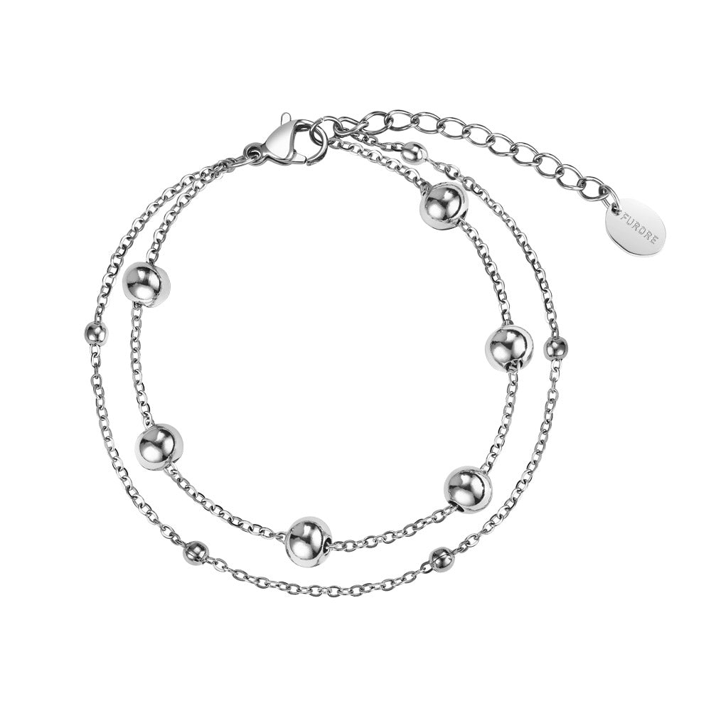 Furore FJ2316 Silverplated Stainless steel bracelet