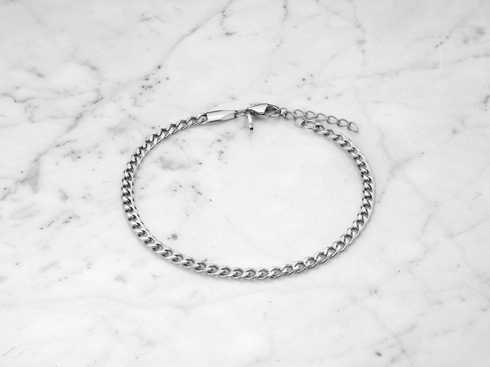 Furore FJ2322 Silverplated Stainless steel bracelet