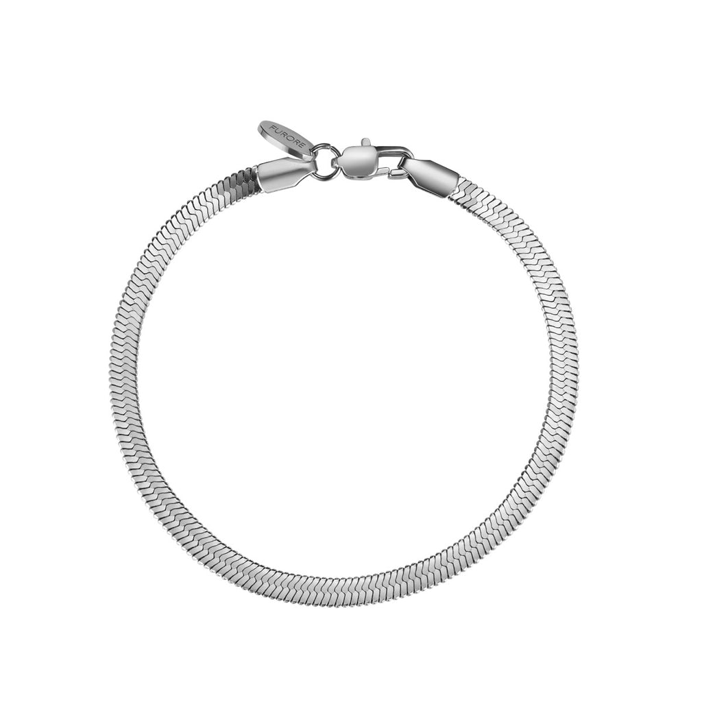 Furore FJ2325 Silverplated Stainless steel bracelet