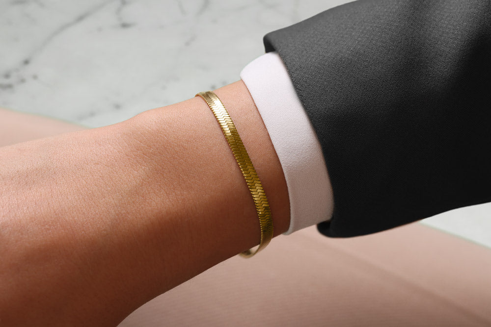 Furore FJ2326 Goldplated Stainless steel bracelet