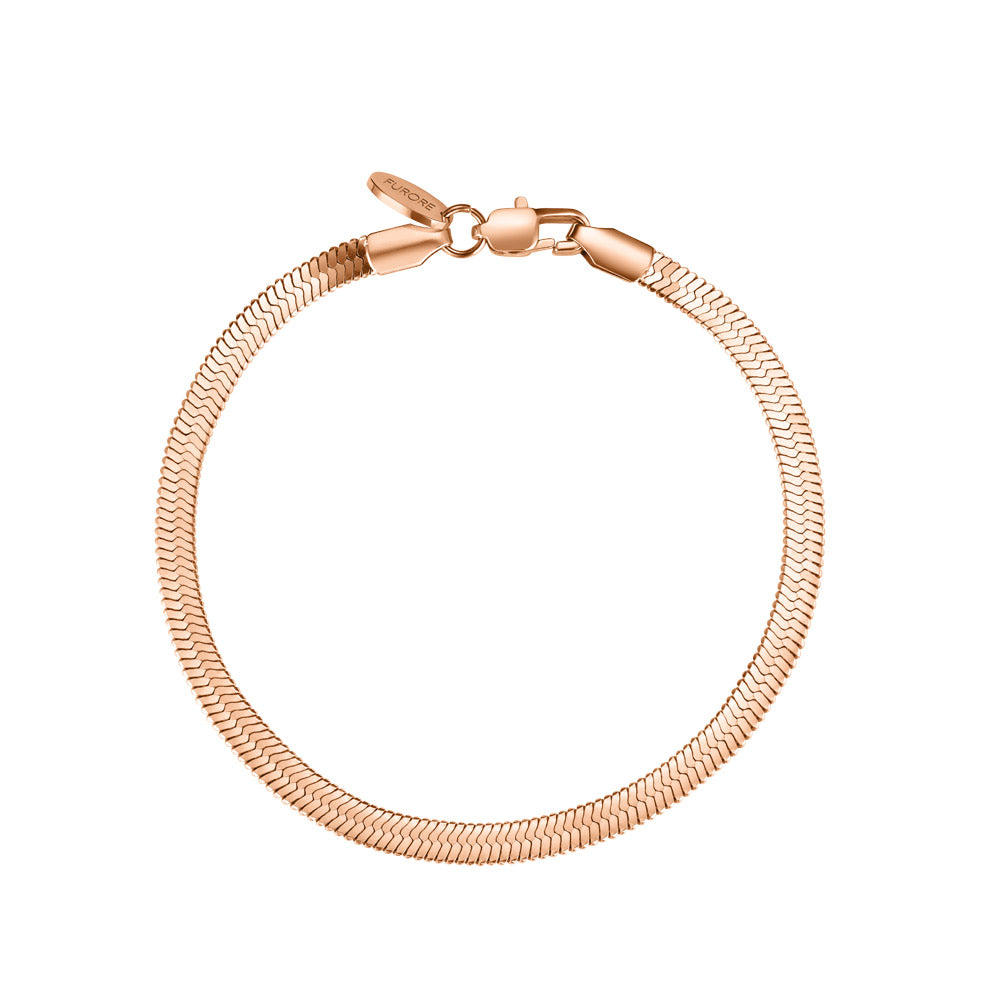Furore FJ2327 Rose gold plated Stainless steel bracelet