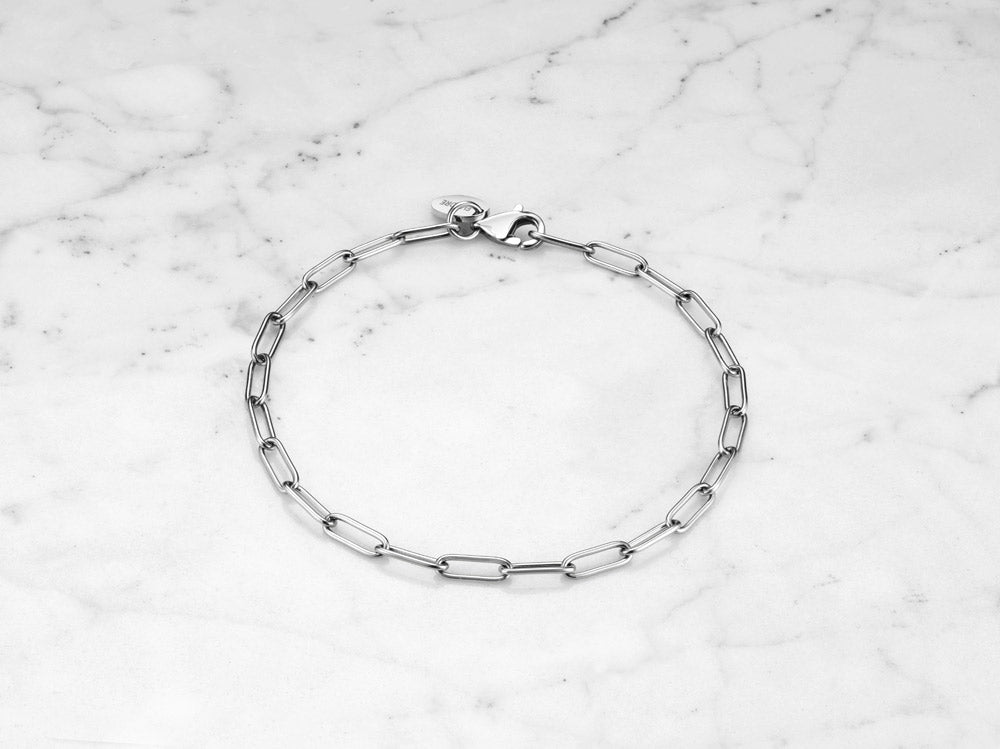 Furore FJ2328 Silverplated Stainless steel bracelet