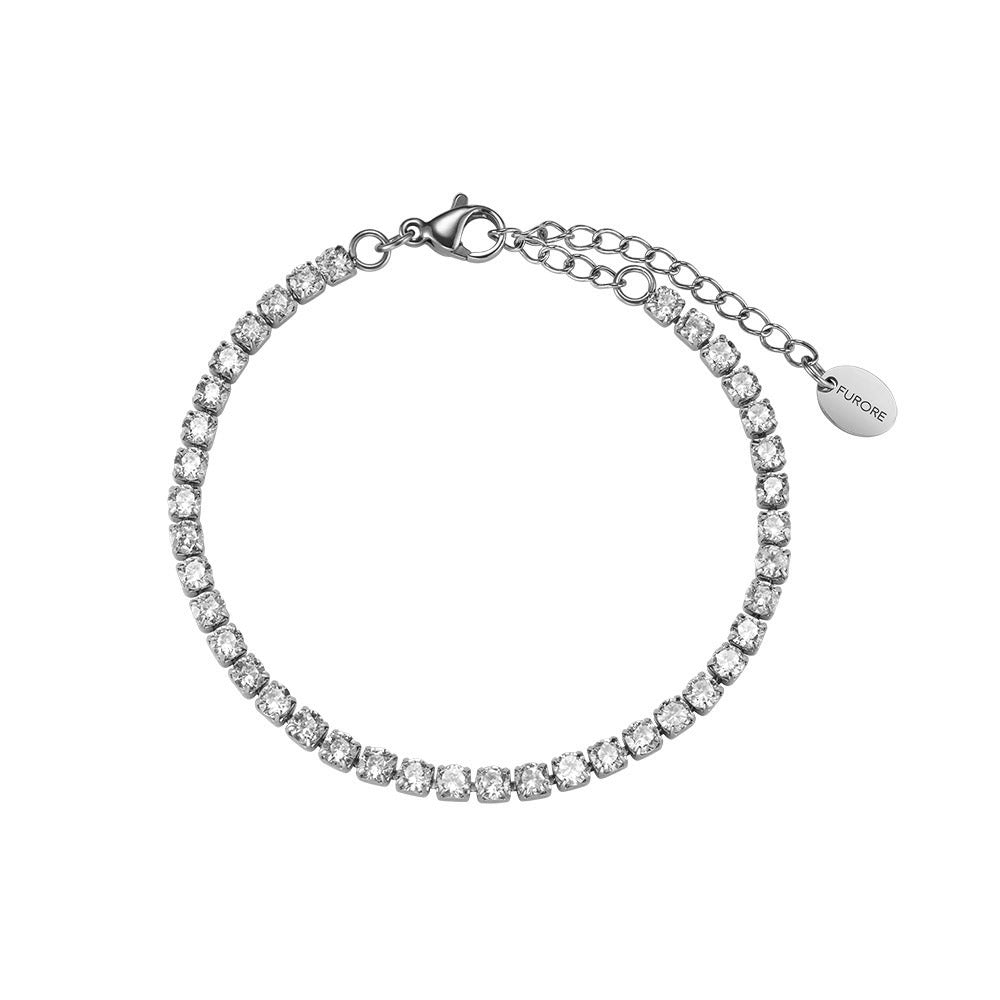 Furore FJ2331 Silverplated Stainless steel bracelet