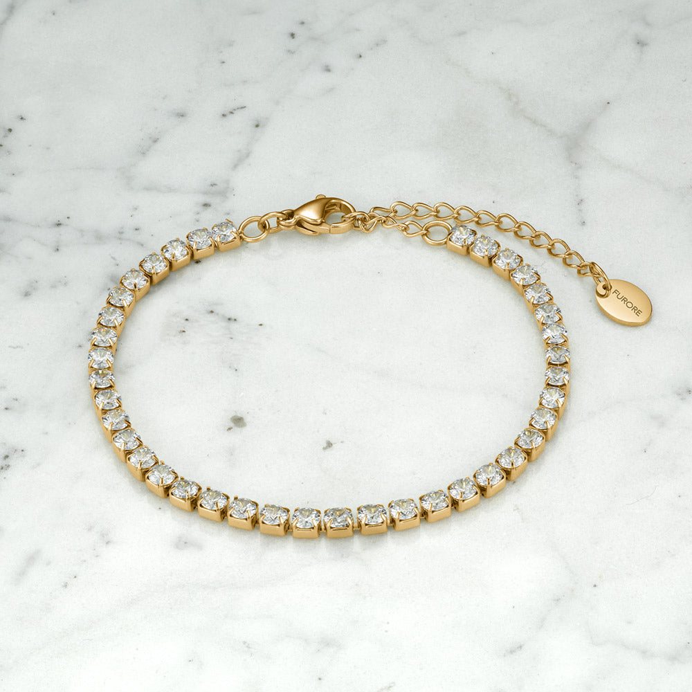 Furore FJ2332 Goldplated Stainless steel bracelet