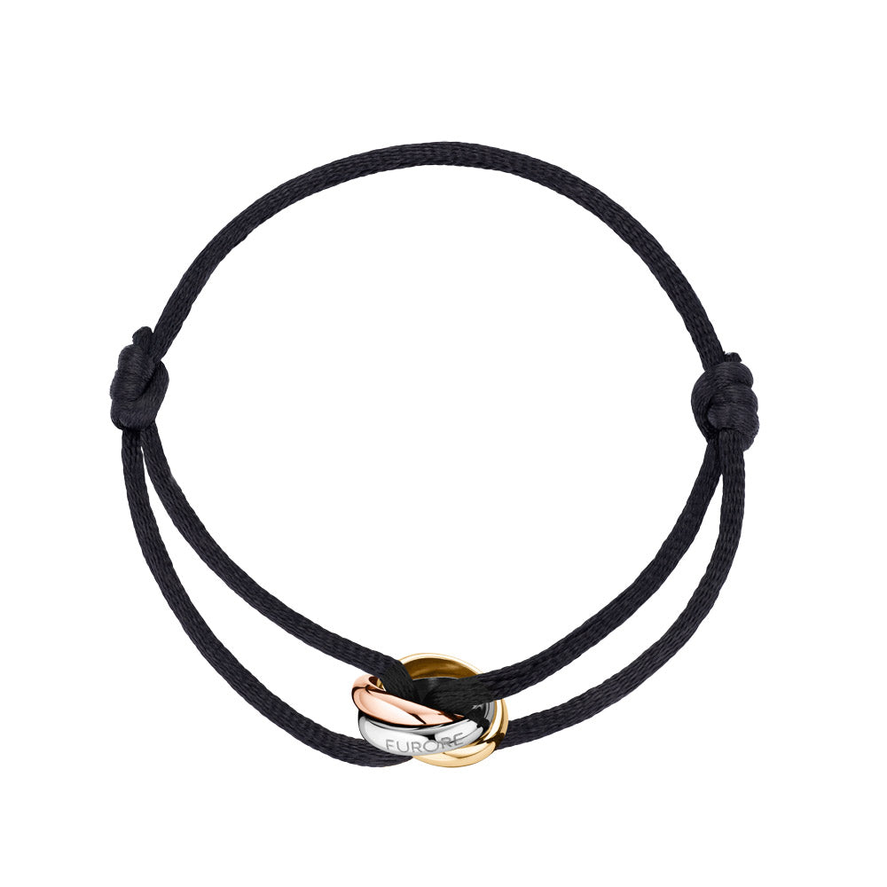 Furore FJ2334 Tricolor Stainless steel & Nylon bracelet