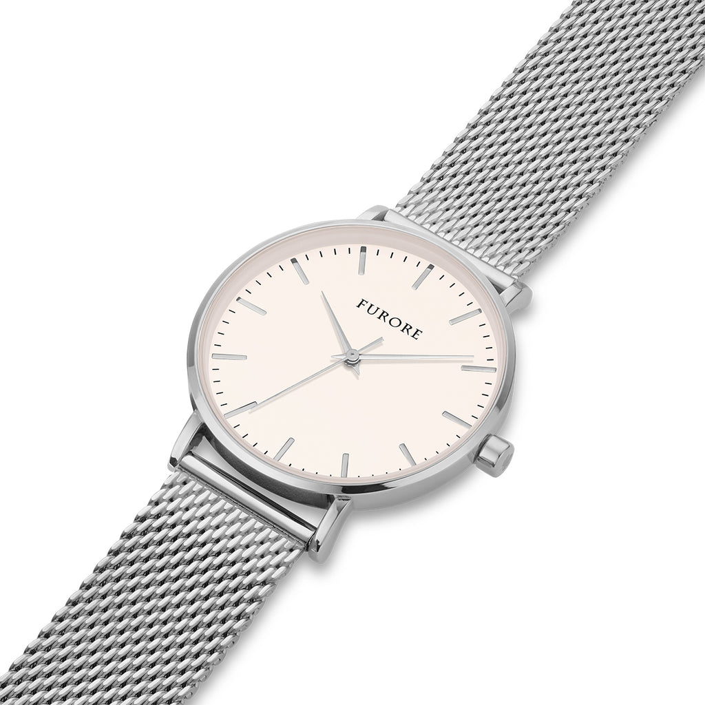 Furore FS 1817 Mesh strap stainless steel - 18mm