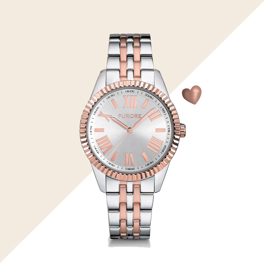 La Mia Vita Watch Rosegold And Silver Colour Furore Watches